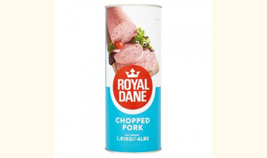 6 x Royal Dane Chopped Pork - 1.81kg Tin (4lbs)